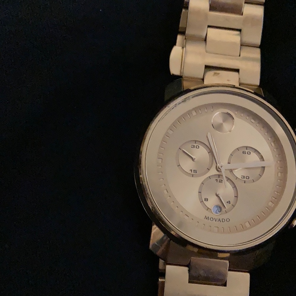 Movado Bold Evolution Chronograph Watch View 3